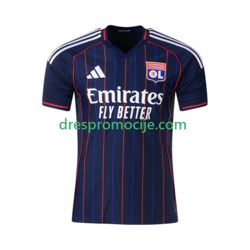 Olympique Lyonnais Dres Gostujući 2025/2026 Kratkih Rukava Olympique Lyonnais Dres Gostujući 2025/2026 Kratkih Rukava